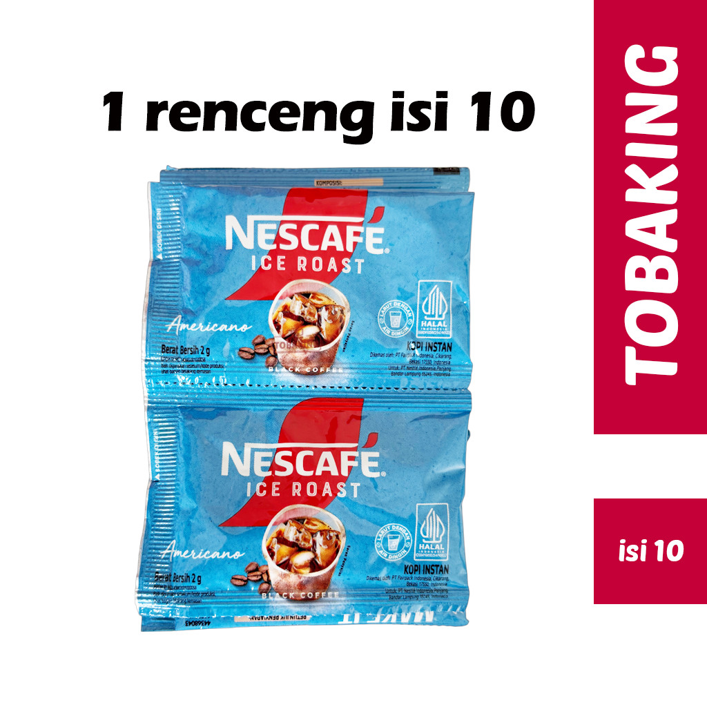 

Nescafe Ice Roast Americano Es Kopi Instan