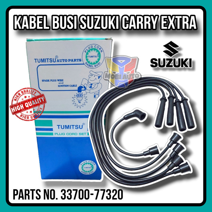 Kabel Busi Set Mobil Suzuki Carry Extra 1.0 ST-100 / Katana