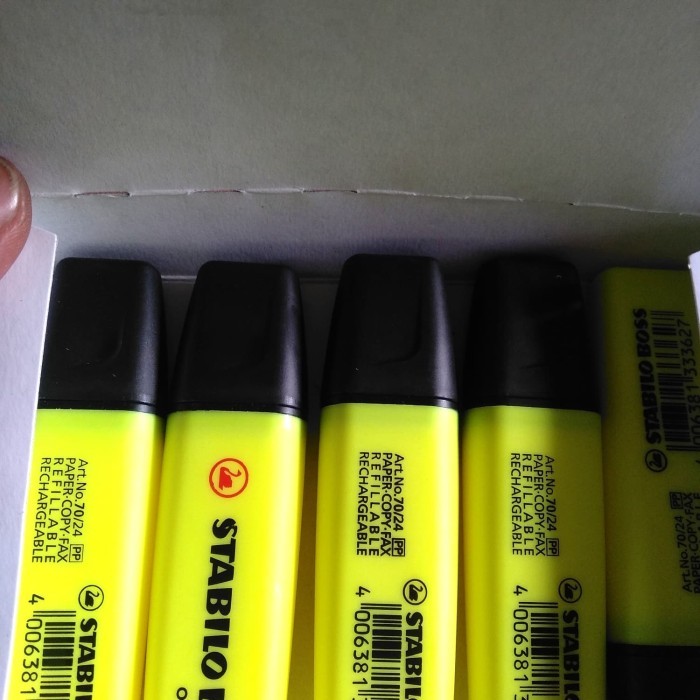 

STABILO BOSS YELLOW