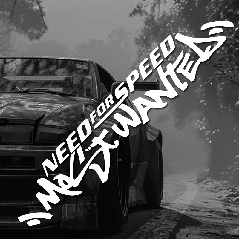 STIKER "NEED FOR SPEED,MOST WANTED"Stickers,Elevate Your Car's Look