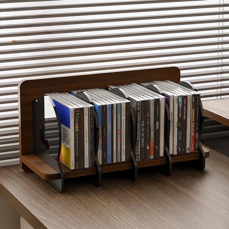 CD Rack Acrylic Storage  Creative  DVD Disc Video  Storage Record