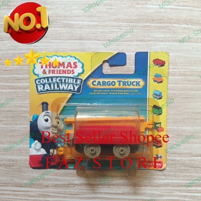 Thomas and Friends Cargo Truck  Red Wagon + Single Track