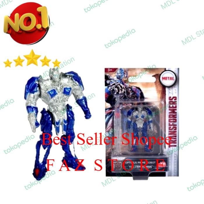 Majorette Transformers The Last Knight  OPTIMUS PRIME Metal Figure Toy FAZ Store
