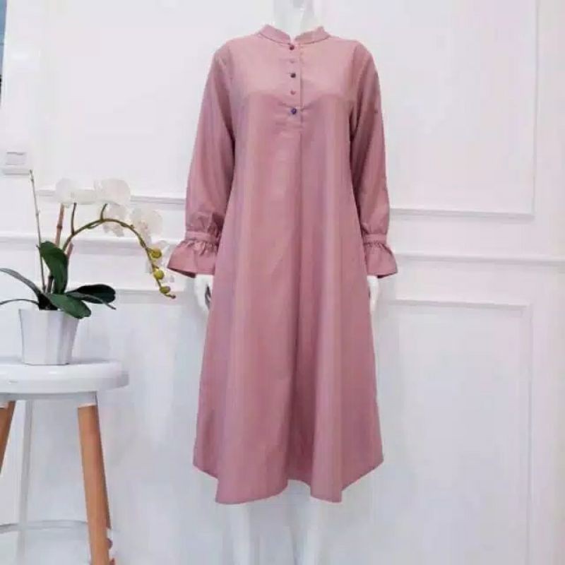 Tunik Murah Kekinian Busana Muslim Keren /aura tunik - atasan wanita tunik - baju wanita casual terb
