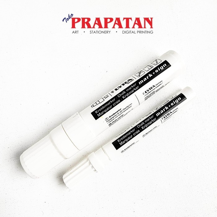 

Lyra Chalk Marker White - 2-4mm Round