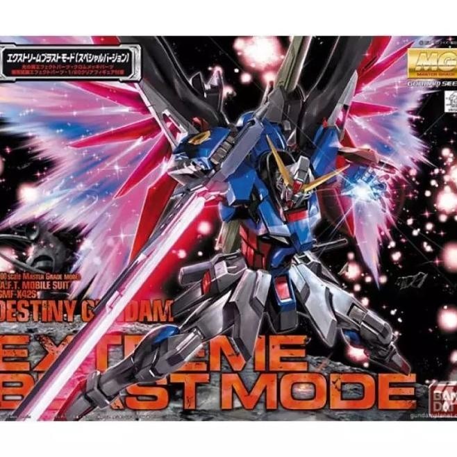 EL Bandai Gundam MG 1/100 Destiny Extreme Burst Mode