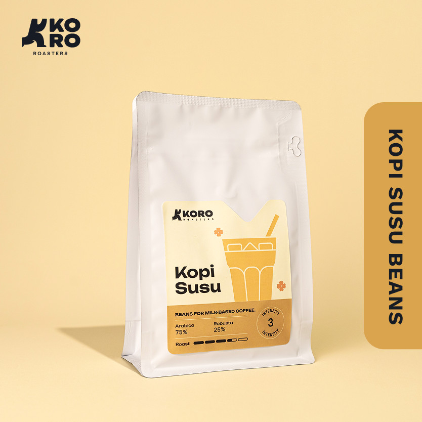 

KORO ROASTERS Espresso Blend No. 3 Biji Kopi - 75/25 Arabika Robusta | Kopi Susu Specialty Coffee