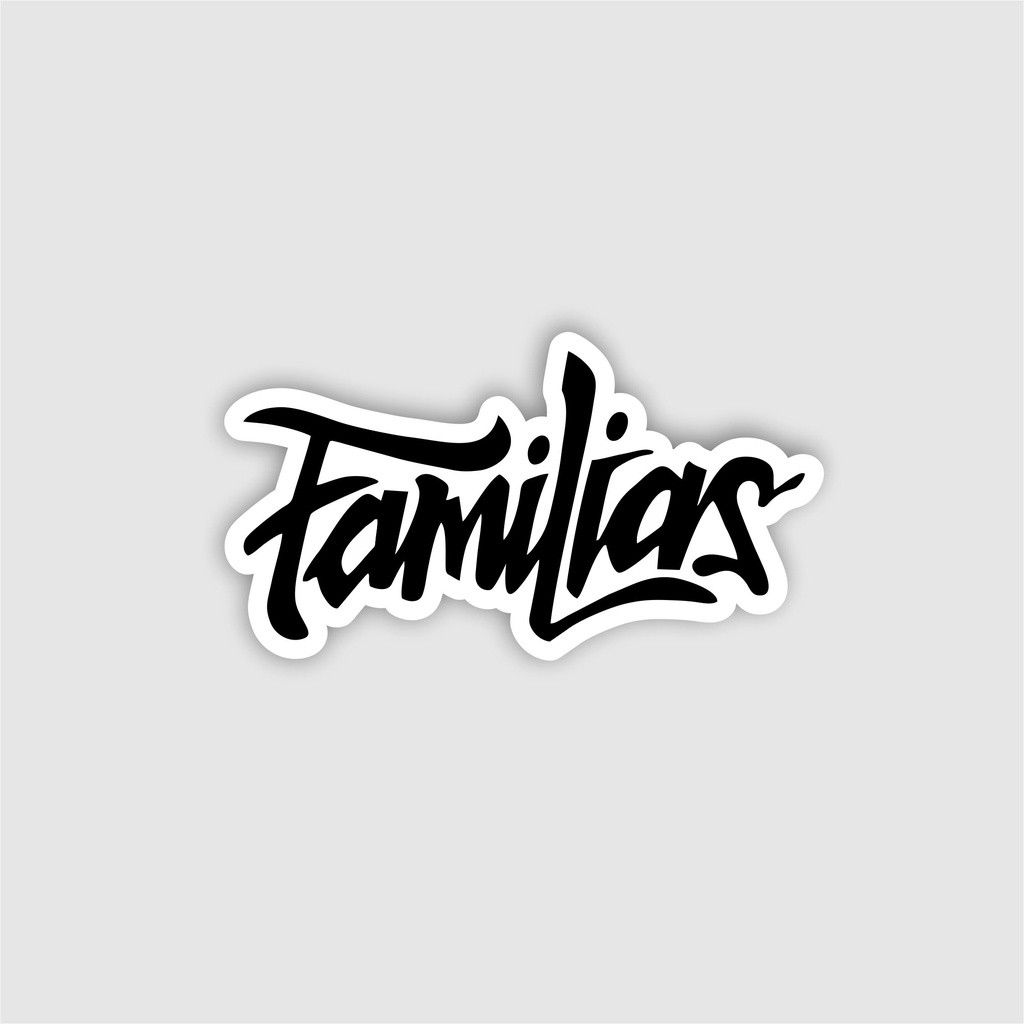 

Stiker Sticker Brand Distro Familias Case Phone Tumblr Laptop Casing Striping Aesthetic Journal Hype Dinding Clothing