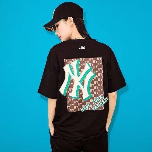 Kaos MLB ORIGINAL Unisex Kids Monotive Tee Shirt NY Yankees Black 120