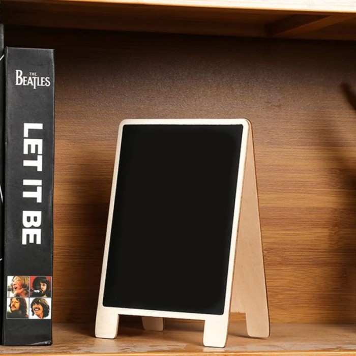 

Papan Tulis Kapur 30x40cm Dengan Standing Papan Tulis Blackboard
