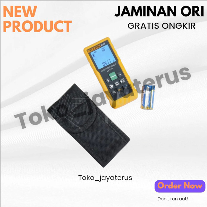 Fluke 406E Laser Distance Meter 60m Akurasi ±2mm