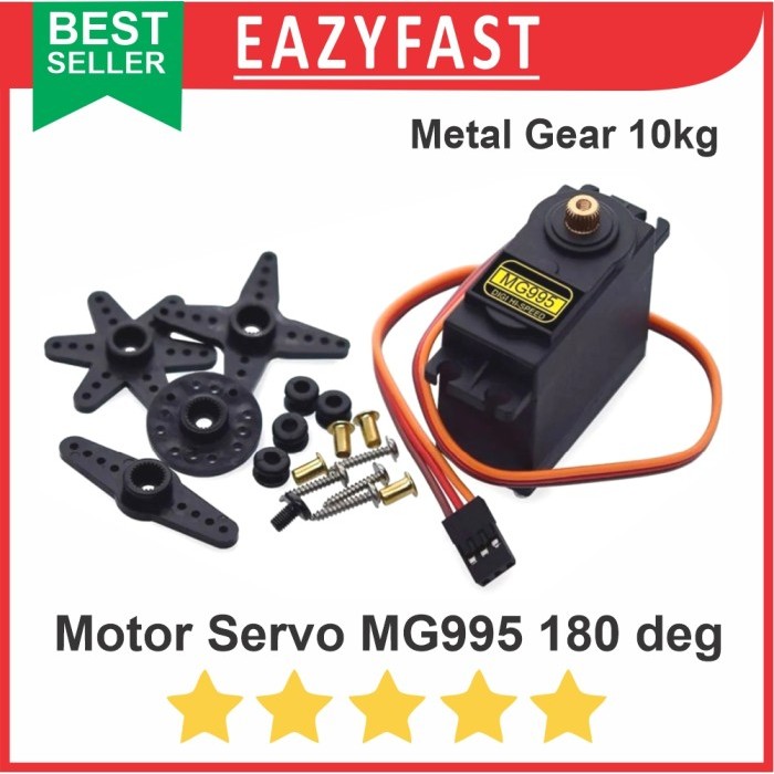 Motor Servo MG995 Full Metal Gear 10Kg MG 995 Tower Pro High Torque