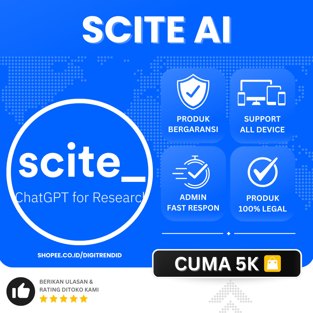 SCITE AI - ChatGPT For Research Premium 7 Hari