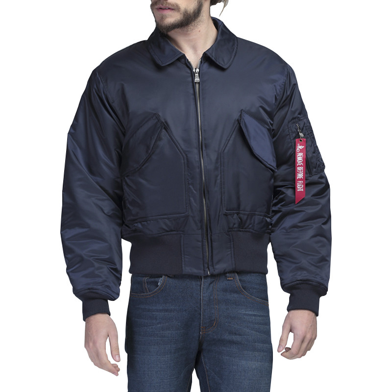 2023 Thick CWU 45P Oversized Flight Jacket Men Warm Winter Bomber Coat Air Force Military Outwear Ja