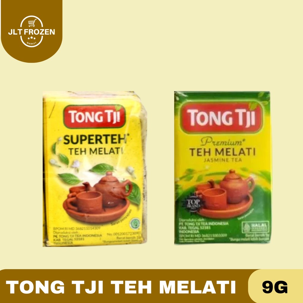 

Tong Tji Jasmine Tea / Teh Melati / Teh Seduh Super / Premium 9g 10 Pcs / 50 Pcs