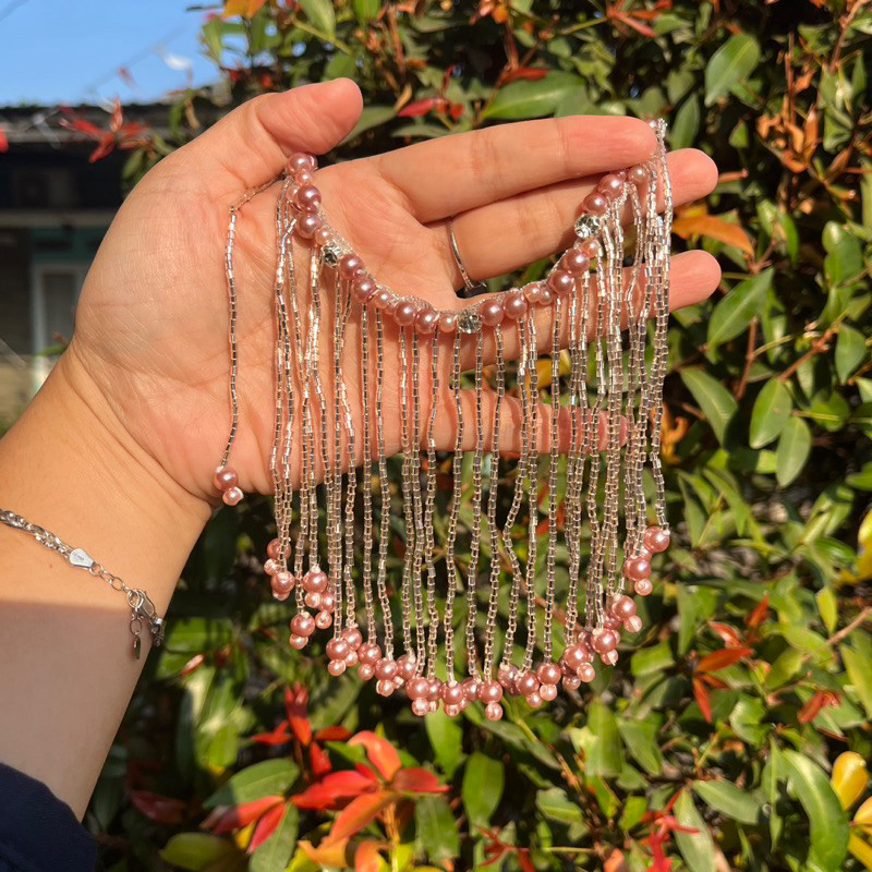 payet mewah juntai untuk baju kebaya