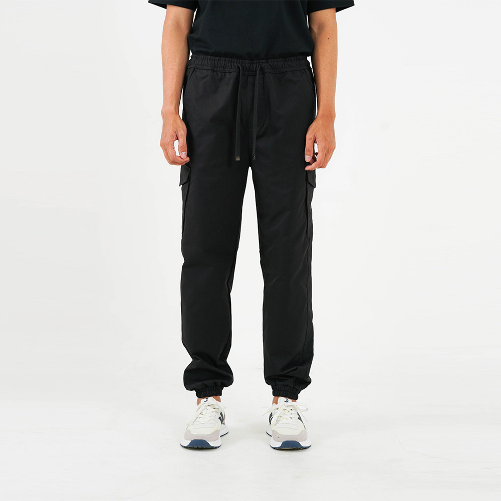 3Second Celana Jogger Cargo Panjang Pria Regular Fit Baby Canvas Cullen OL-CG081124