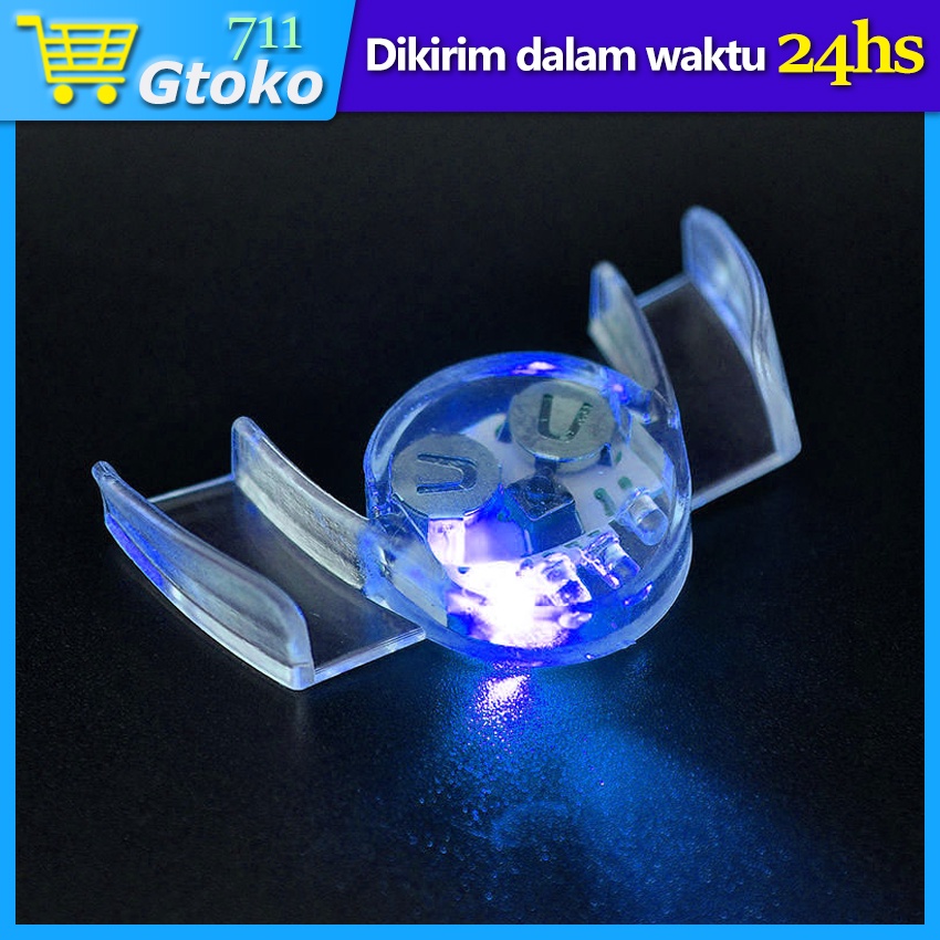 Mainan LED Kelip Kedip Gigi Mulut Teeth Lampu Halloween Tiktok