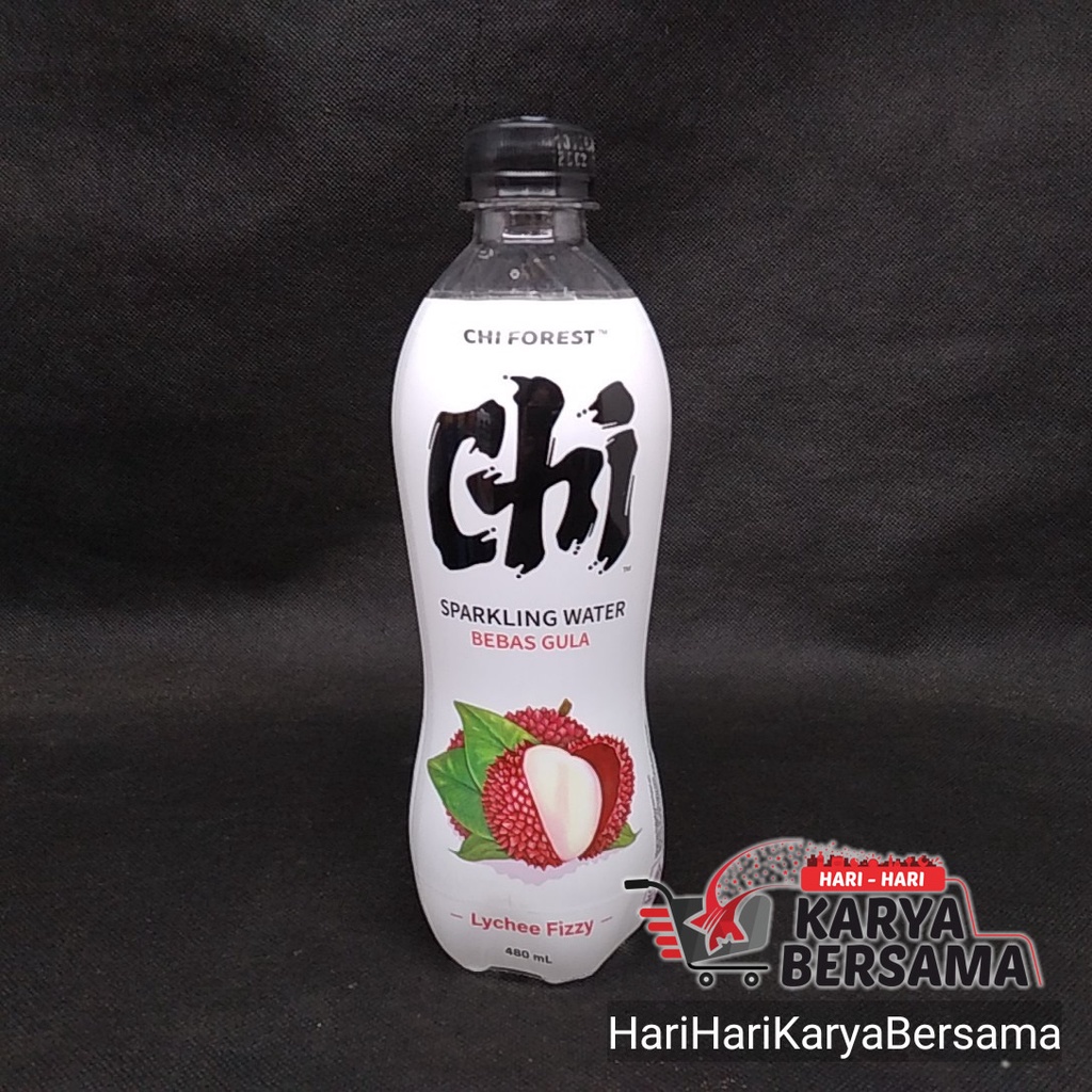 

MINUMAN RINGAN CHI FOREST SPARKLING WATER LYCHEE FIZZY 480ML