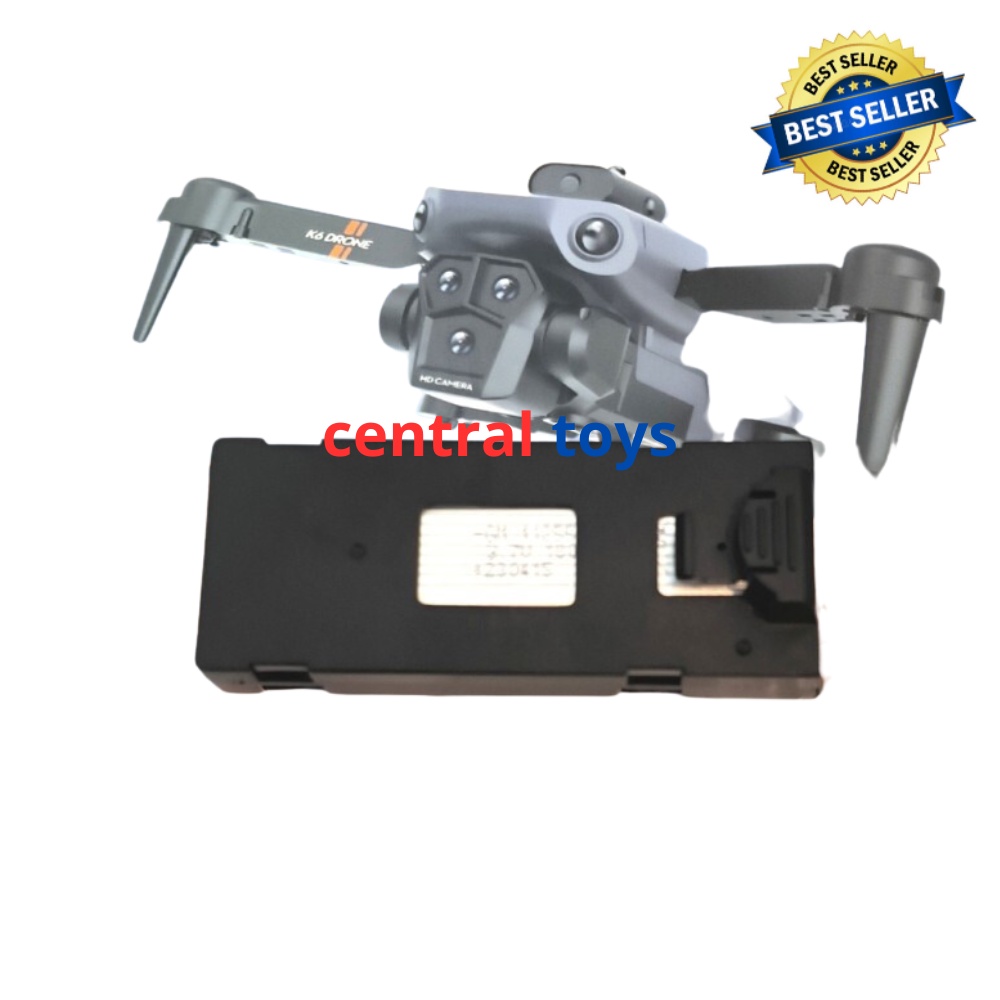 part baterai drone K6 MAX 3.7v 1800mAH original k6 max drone mini