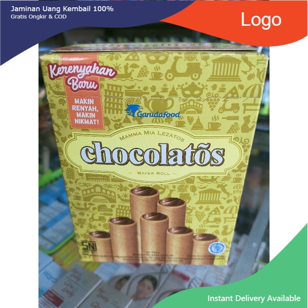 

Cemilan Santai chocolatos 1 Box isi 24pcs
