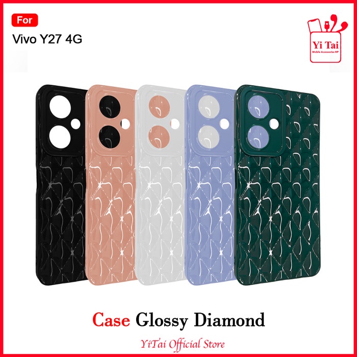 YITAI YC-27 Case Glossy Diamond Vivo Y27 4G