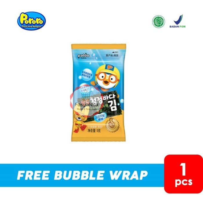 

Pororo Nori Seaweed Sheet (1pcs) - FasyAnita Mart Denpasar