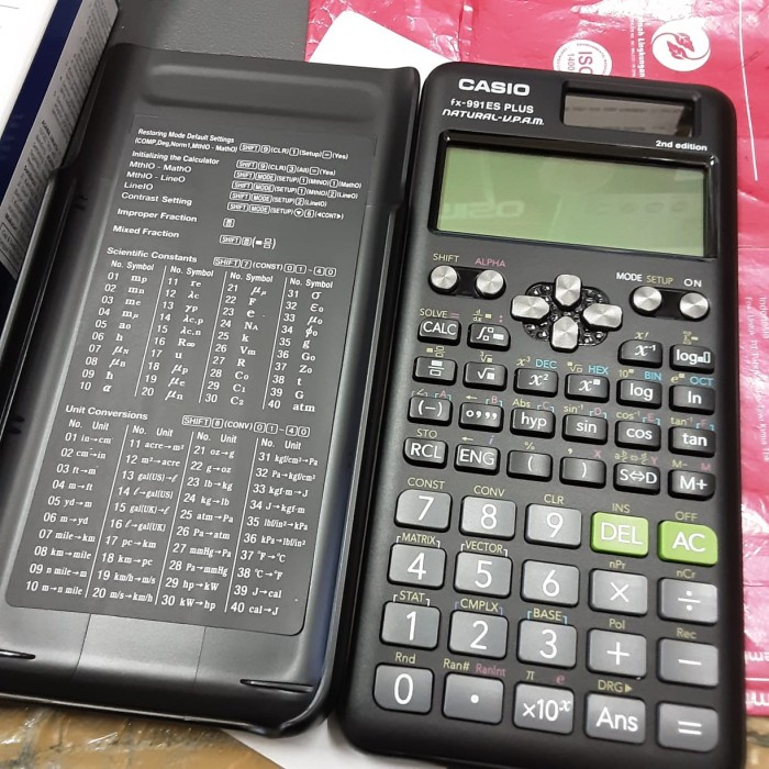 

Casio Scientific Calculator FX 991 ES PLUS 2ND EDITION