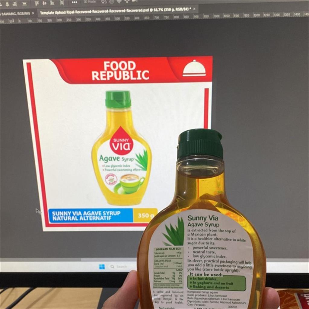 

Ay00! Sunny Via Agave Syrup 350 Gr Sirup Pemanis Natural Alternatif Gula