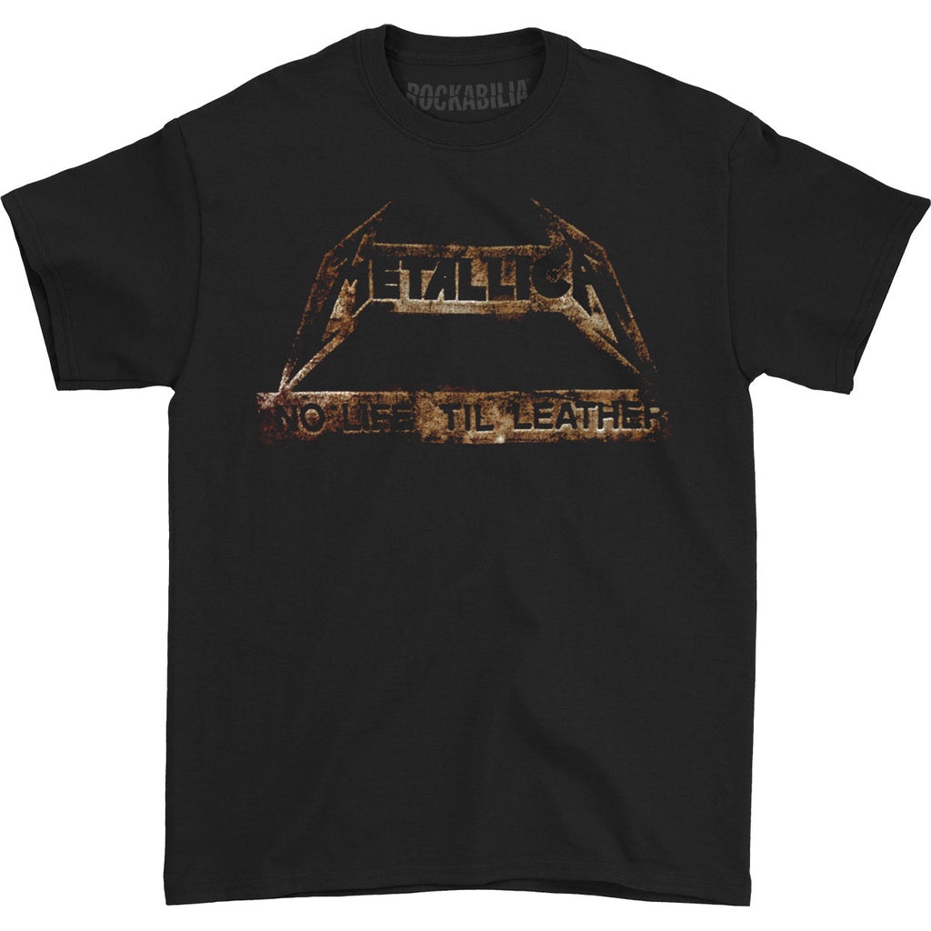 Baju Kaos METALLICA Leather 2015 Tour Tee T-shirt - Kaos Dewasa - Kaos Pria - Kaos Wanita - Kaos Cew