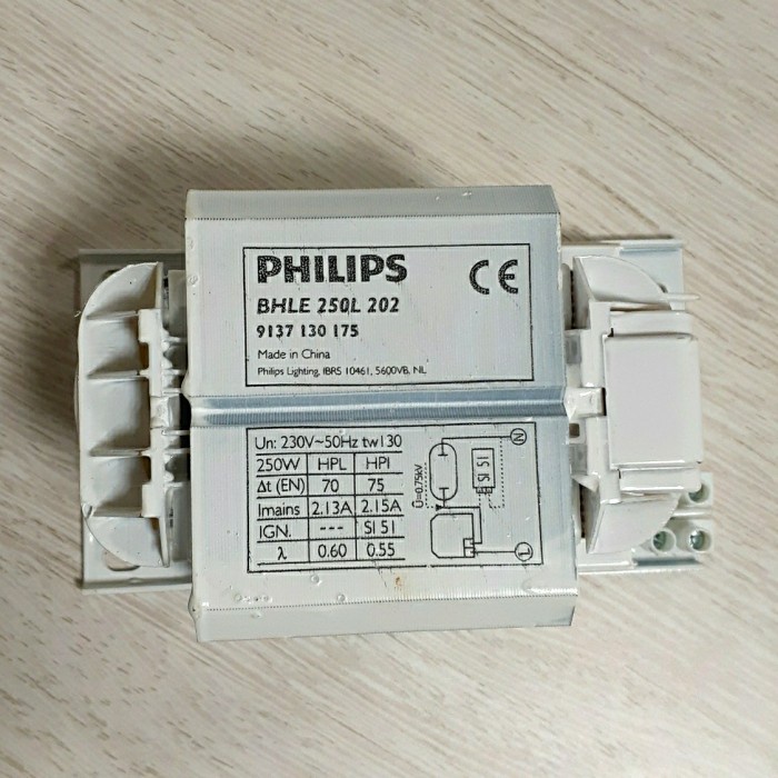 PHILIPS Travo BHL BHLE 250 Watt 400 Watt Ballast Lampu HPI-T HPIT HPL-N 250W