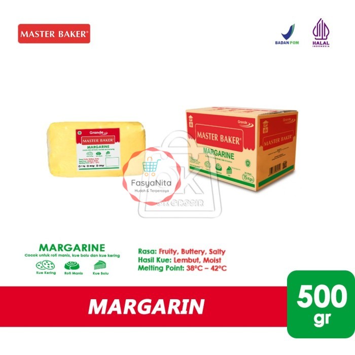 

Margarin Serbaguna Margarine Grande Master Baker (500 gr) - FasyAnita Mart Denpasar