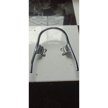 behel begel ori planger Mio automatic matic besi chrome krum pegangan lama kuning old 2004 2005 ruji