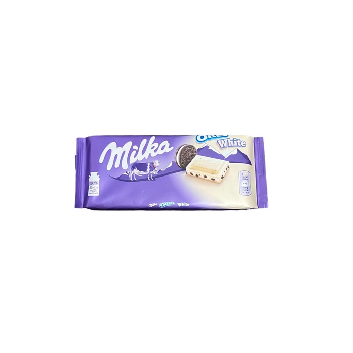 

Milka Oreo White Chocolate Bar [100 gr]