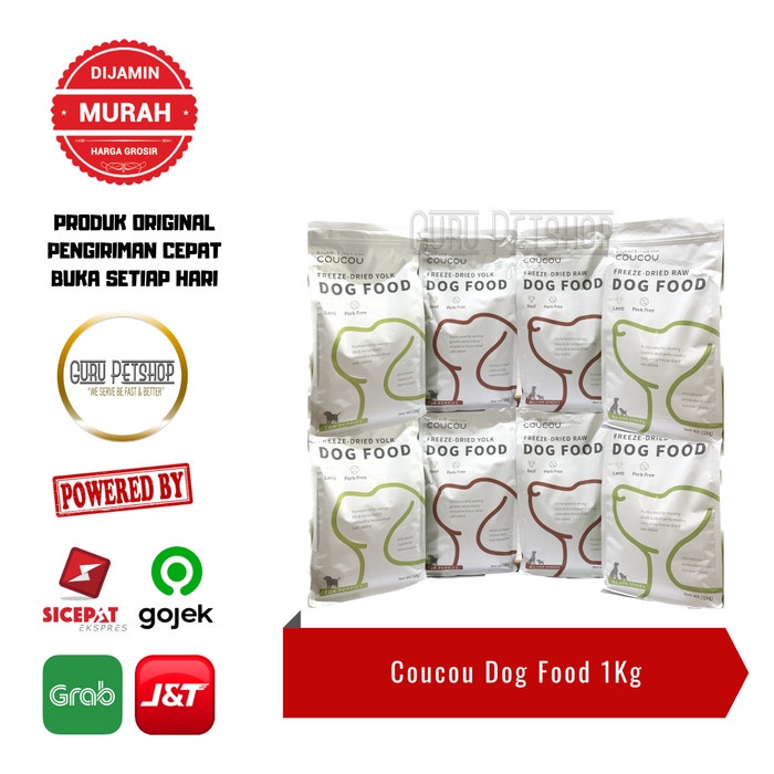 CouCou Puppy Dog Food 1kg / Makanan Anjing Dry Food CouCou Puppy