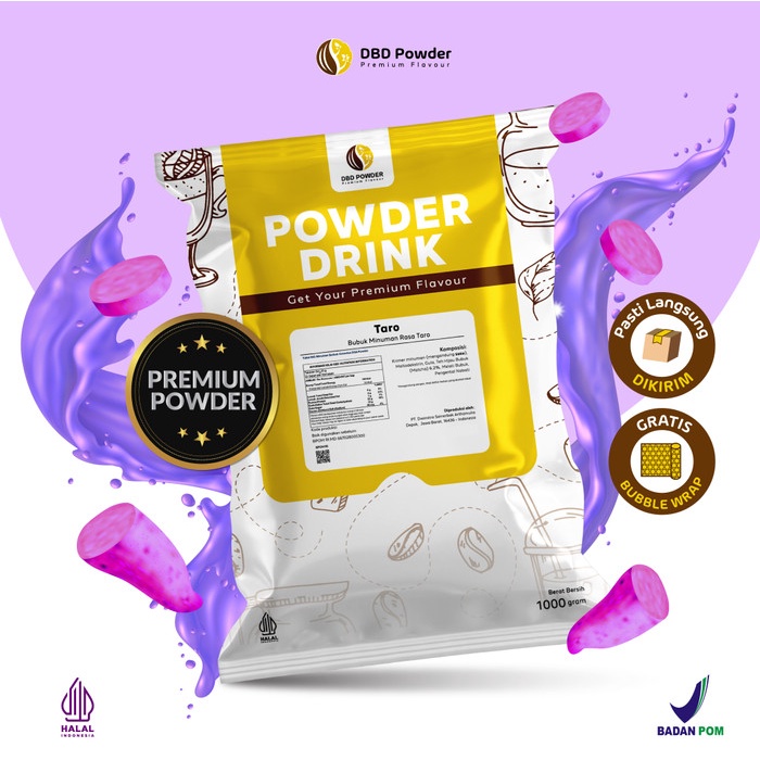 

✨PROMO✨ -Bubuk Minuman Premium Taro - Powder Premium Taro | DBD Powder