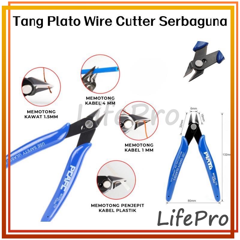 Tang Potong Wire Cable / Tang Potong Kawat / Tang Plato / Tang Kawat / Tang Kabel / Tang Potong Plat
