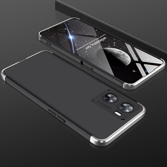 Casing Oppo A57 2022 Hard Case Armor Slim Fit Smooth Cover Back Cover