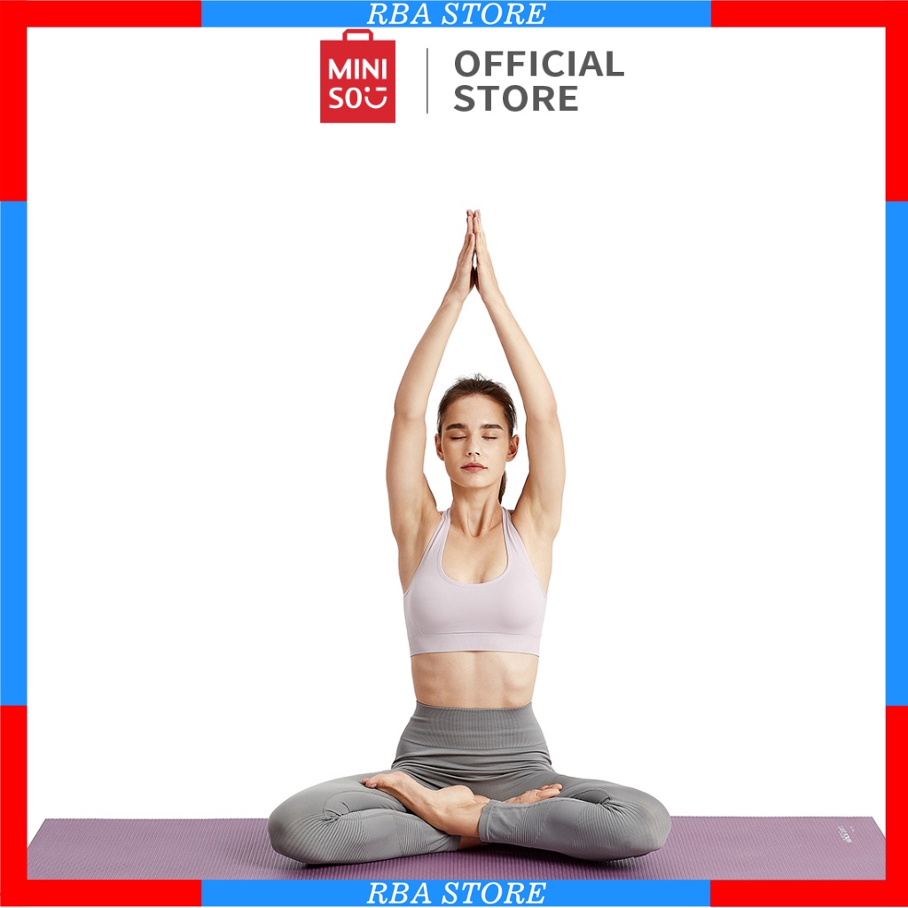 TERMURAH  Miniso Matras Olahraga Matras Yoga  Anti Slip 5MM Nyaman Alat Fitness Rumah Alat Olahraga 