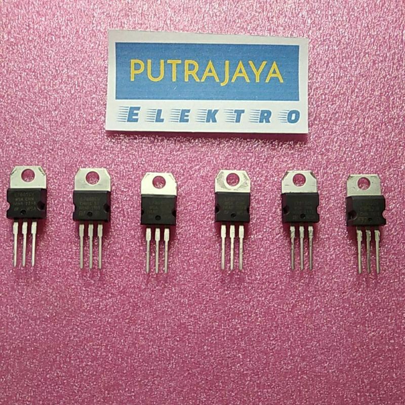 IC Regulator L7805 L7808 L7809 L7812 L7815 L7915  ST Original