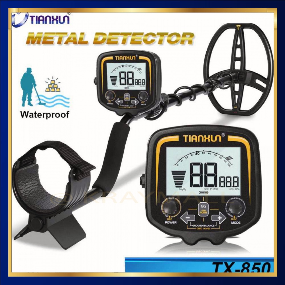 Pendeteksi Logam Metal Gold Silver Detector - TX-850
