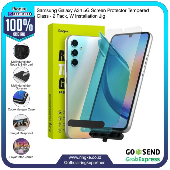 

kurniacollection09_id Promo Terbaru Ringke Samsung A34 5G Screen Protector Tempered Glass Install Jig