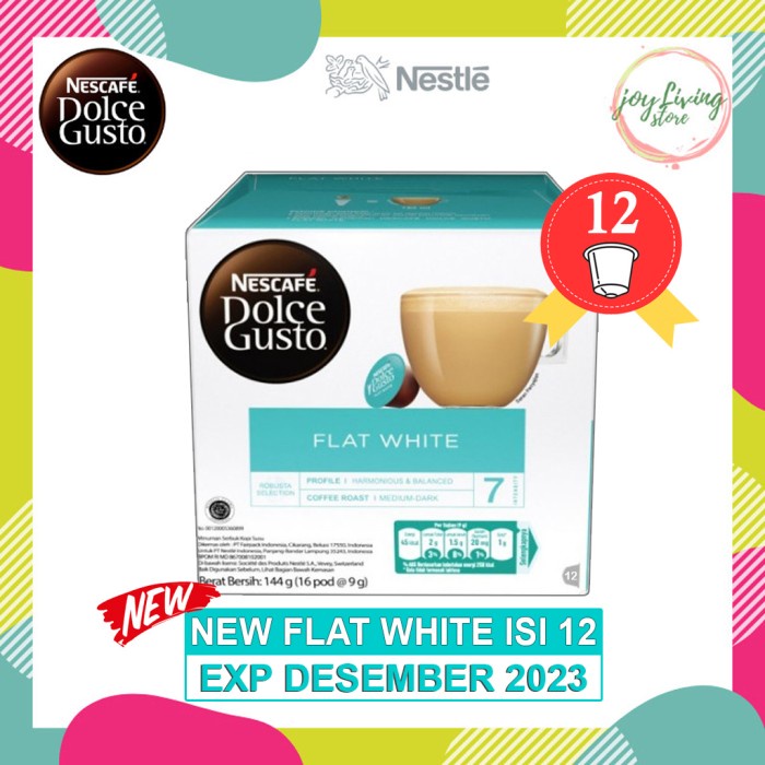 

Capsule NDG Nescafe Dolce Gusto Flat White 1 Box Original Nestle - EXP DES 2023