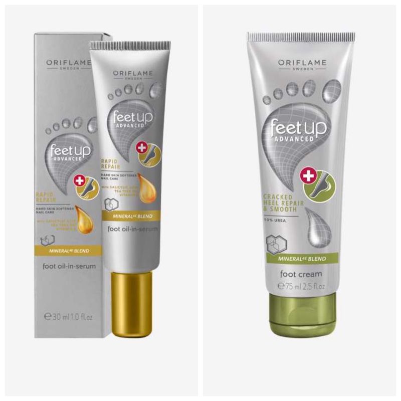 Bdt.17 FEET UP ADVANCED,Perawatan kaki oriflame, cream kaki pecah pecah, pelembab kaki, perawatan ka