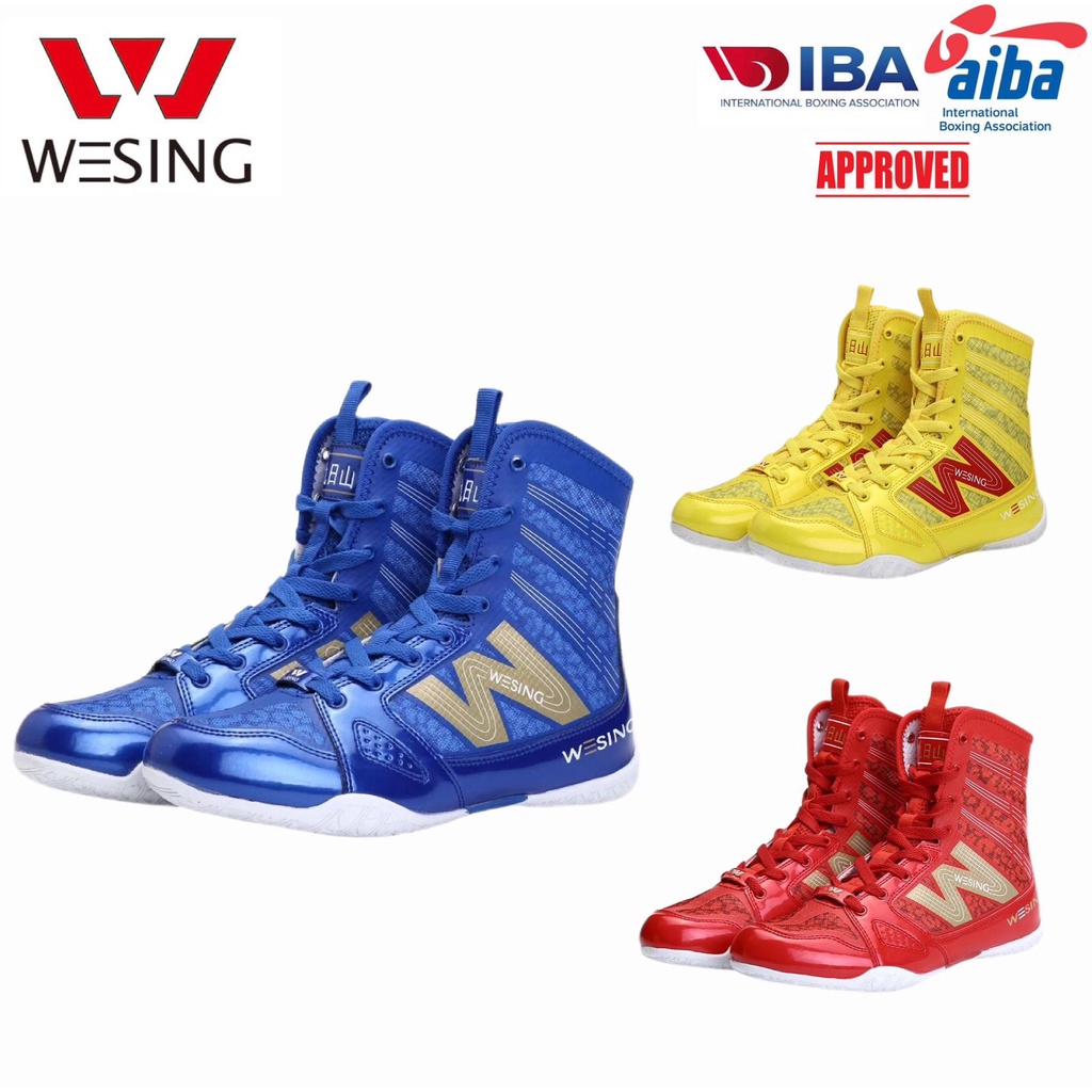 Sepatu Tinju Wesing / Wesing boxing shoes / sepatu tinju tanding AIBA / IBA