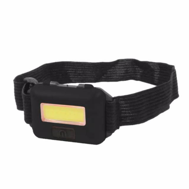 Headlamp Senter Kepala Mini COB Led Headlamp Mini COB Led Baterai AA x 3