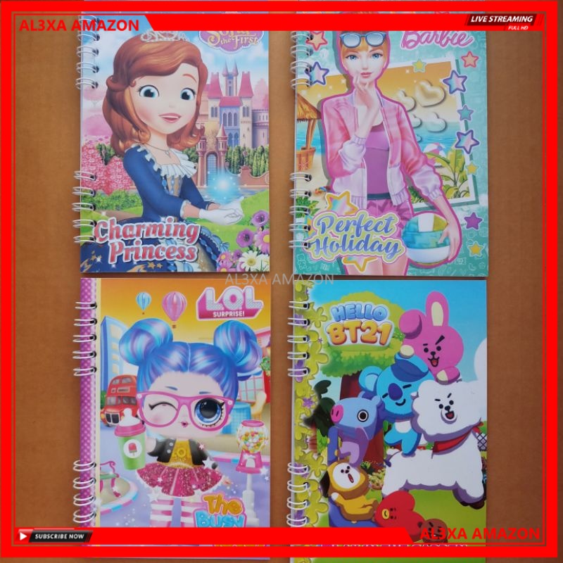 

buku notes spiral anak 26 lembar 1pc