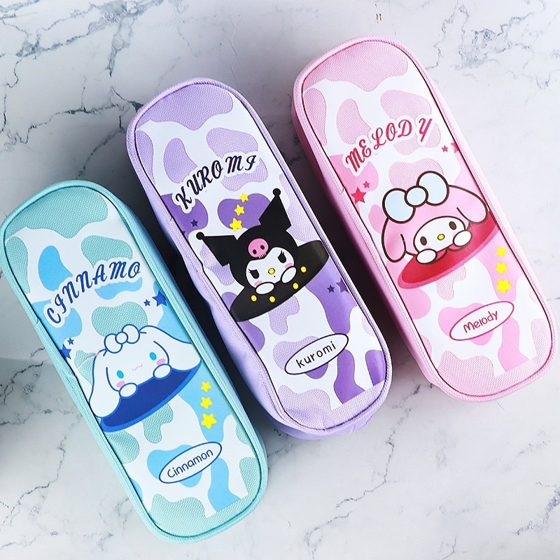 

STESSI Kotak Pensil Fancy Karakter / Pencil Case Karakter Sanrio / Kuromi / Tempat Pensil My Melody / Cinnamoroll