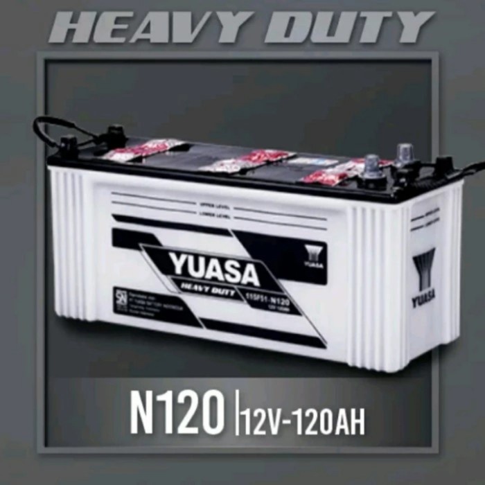 Aki Mobil Bus, Nissan Cabal Truk, UD Quester Traktor Yuasa N120 HD