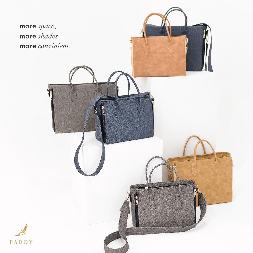 Sling Bag Besar Tas Laptop / Tas Kerja Wanita - BIG BOSSY